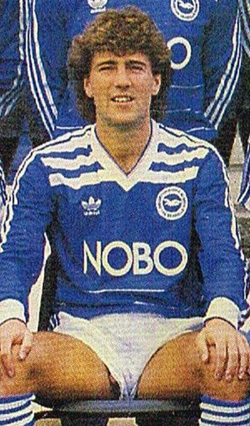 #DeanSaunders and a little bit of his nob #Brighton #Shoot! 1986-11-29